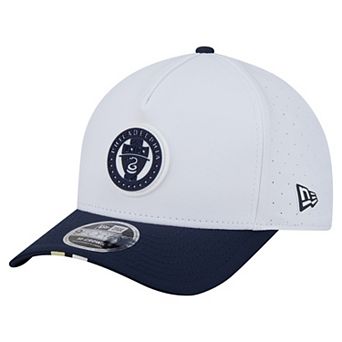Men's New Era White Philadelphia Union 2026 MLS Kick Off 9FORTY M-Crown A-Frame Adjustable Hat