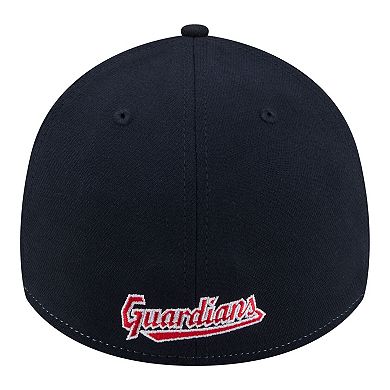Men's New Era Stone Cleveland Guardians 2026 Spring Training Fan Pack Gradient 39THIRTY Flex Hat