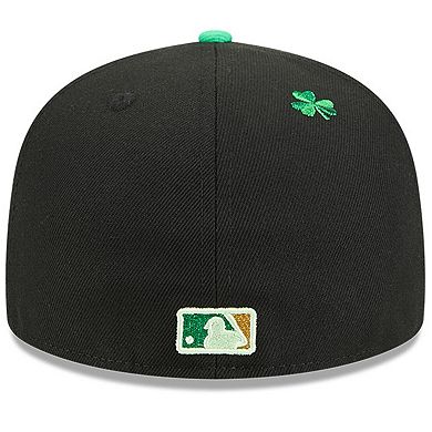 Men's New Era Black New York Yankees 2026 St. Patrick's Day 59FIFTY Fitted Hat