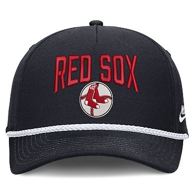 Men's Nike Navy Boston Red Sox Cooperstown Rise Adjustable Hat
