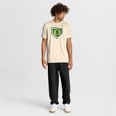 Men's Nike Natural Oregon Ducks Primetime Baseball Icon Legend Dri-FIT T-Shirt