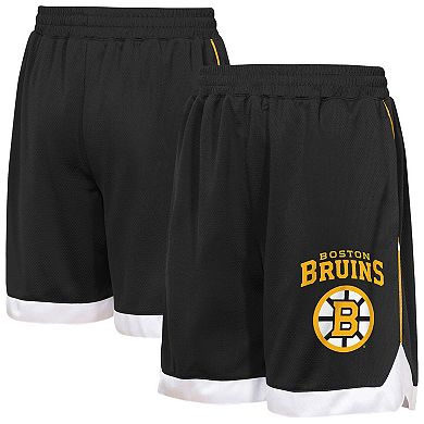 Youth Outerstuff Black Boston Bruins All Star Shorts
