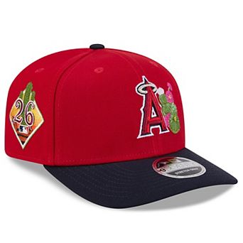 Men's New Era Red/Navy Los Angeles Angels 2026 Spring Training 9SEVENTY Adjustable Hat