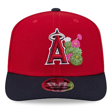 Men's New Era Red/Navy Los Angeles Angels 2026 Spring Training 9SEVENTY Adjustable Hat