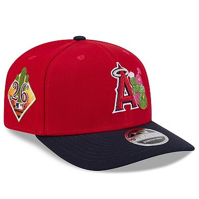 Men's New Era Red/Navy Los Angeles Angels 2026 Spring Training 9SEVENTY Adjustable Hat