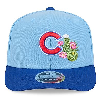 Men's New Era Light Blue/Royal Chicago Cubs 2026 Spring Training 9SEVENTY Adjustable Hat