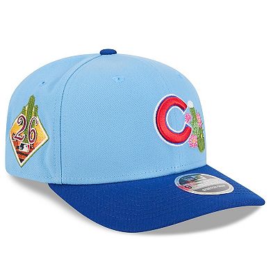 Men's New Era Light Blue/Royal Chicago Cubs 2026 Spring Training 9SEVENTY Adjustable Hat