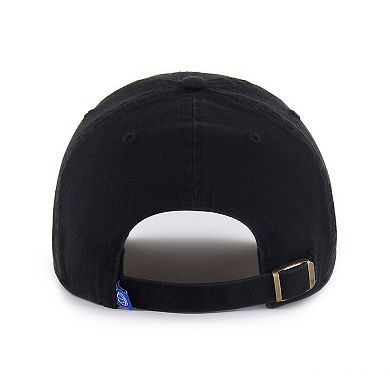 Men's '47 Orlando Magic Black on Black Clean Up Adjustable Hat