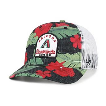 Men's '47 Black Arizona Diamondbacks Tei Beachside Adjustable Trucker Hat
