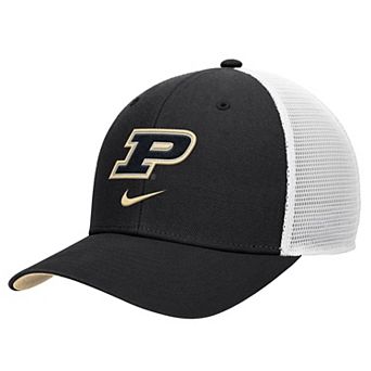 Men's Nike Black Purdue Boilermakers Rise Trucker Adjustable��Hat