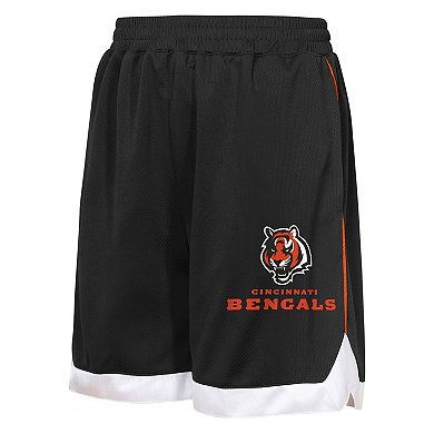 Youth Outerstuff Black Cincinnati Bengals All Star Mesh Shorts