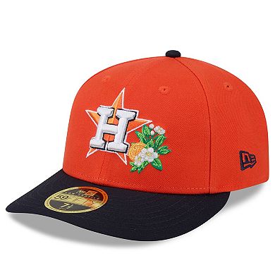 Men's New Era Orange/Navy Houston Astros 2026 Spring Training Low Profile 59FIFTY Fitted Hat
