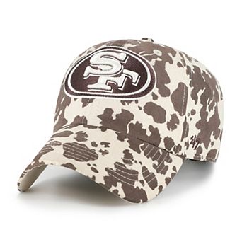Women's '47 Natural San Francisco 49ers Bessie Clean Up Adjustable Hat