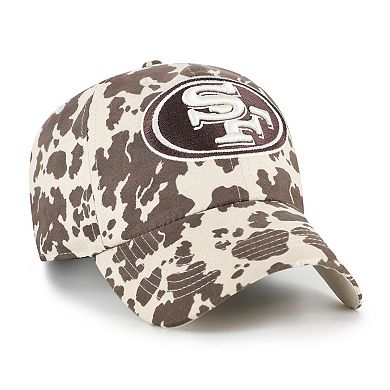 Women's '47 Natural San Francisco 49ers Bessie Clean Up Adjustable Hat