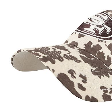 Women's '47 Natural San Francisco 49ers Bessie Clean Up Adjustable Hat