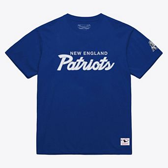 Men's Mitchell & Ness Royal New England Patriots Head Coach Classic T-Shirt