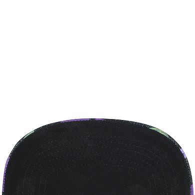 Men's '47 White/Purple Baltimore Ravens Beach Side Hitch Adjustable Hat