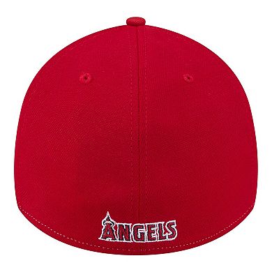 Men's New Era Stone Los Angeles Angels 2026 Spring Training Fan Pack Gradient 39THIRTY Flex Hat