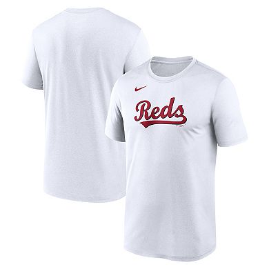 Men's Nike White Cincinnati Reds New Legend Wordmark Dri-FIT T-Shirt