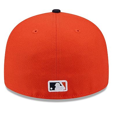 Men's New Era Orange/Navy Detroit Tigers 2026 Spring Training 59FIFTY Fitted Hat
