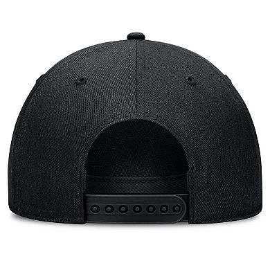 Men's Nike Black Los Angeles Dodgers Cooperstown Collection Rise Adjustable Hat