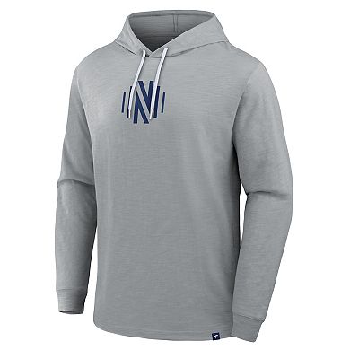 Men's Fanatics Gray Nashville SC Unending Practice Transitional Hoodie