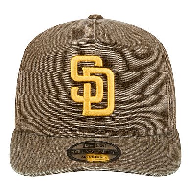 Men's New Era Brown San Diego Padres Denim Classic 19TWENTY Adjustable Hat