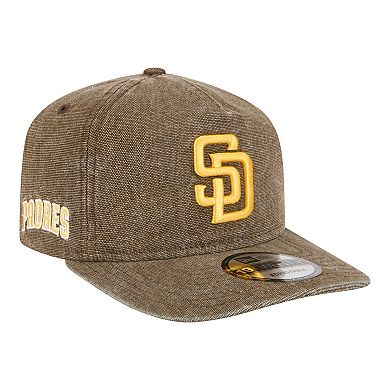 Men's New Era Brown San Diego Padres Denim Classic 19TWENTY Adjustable Hat