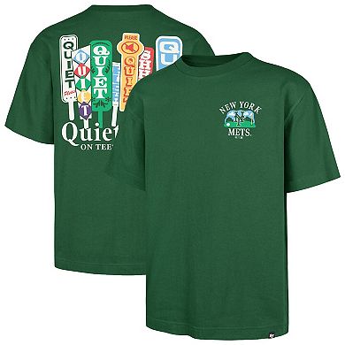 Men's '47 Green New York Mets Plackard Foundation T-Shirt