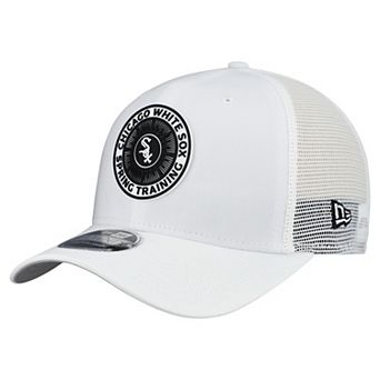 Men's New Era White Chicago White Sox 2026 Spring Training Fan Pack 9SEVENTY Adjustable Trucker Hat