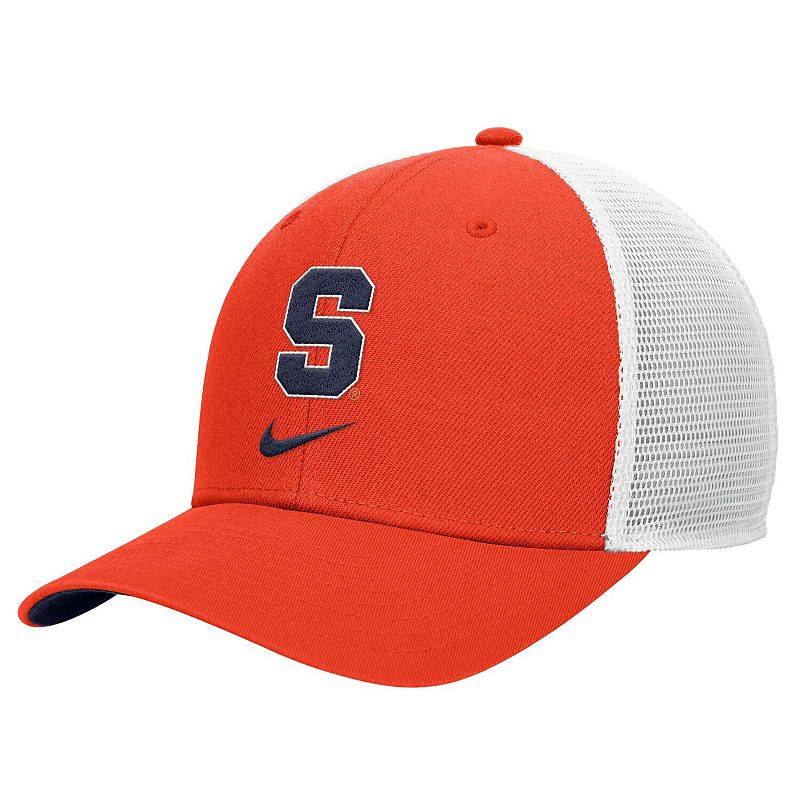 Men's Nike Orange Syracuse Orange Rise Trucker Adjustable Hat, 