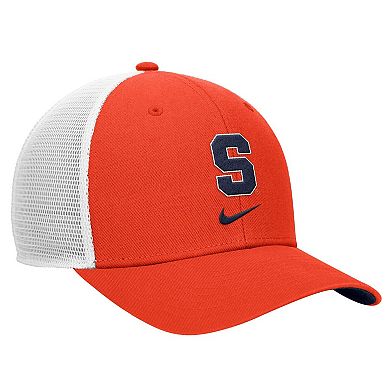 Men's Nike Orange Syracuse Orange Rise Trucker Adjustable Hat