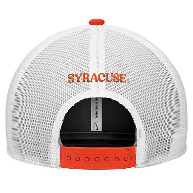 Men's Nike Orange Syracuse Orange Rise Trucker Adjustable Hat
