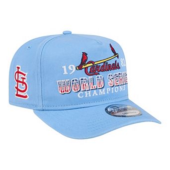 Men's New Era Light Blue St. Louis Cardinals 1982 World Series Champions Historic 9FIFTY A-Frame Snapback Hat