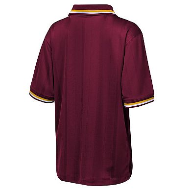 Youth Outerstuff Burgundy Washington Commanders Stadium Jersey Polo