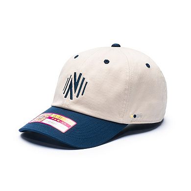 Unisex Tan/Navy Nashville SC Ocean Drive Adjustable Hat