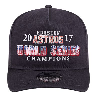 Men's New Era Navy Houston Astros 2017 World Series Champions Historic 9FIFTY A-Frame Snapback Hat