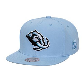 Men's Mitchell & Ness Light Blue Utah Mammoth Legendary Away Snapback Hat