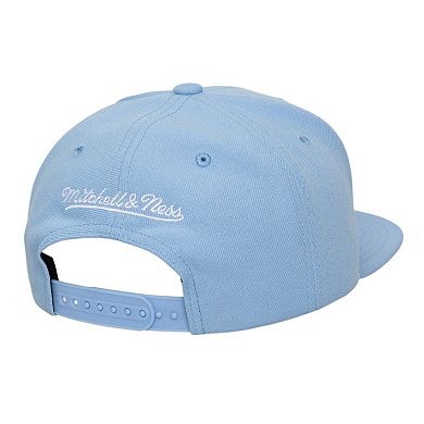 Men's Mitchell & Ness Light Blue Utah Mammoth Legendary Away Snapback Hat