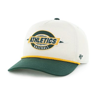Youth '47 Natural/Green Athletics Frame Out Hitch Adjustable Hat
