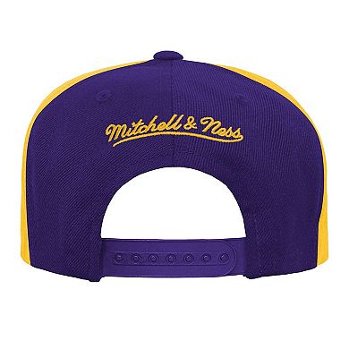 Youth Mitchell & Ness White Minnesota Vikings Team Mascot Snapback Hat