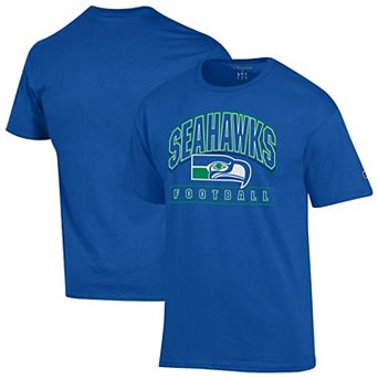Men's Champion Royal Seattle Seahawks Jersey T-Shirt