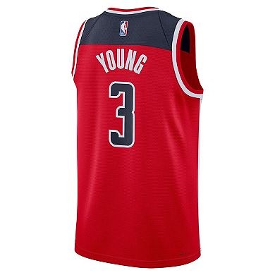 Unisex Nike Trae Young Red Washington Wizards Swingman Jersey - Icon Edition