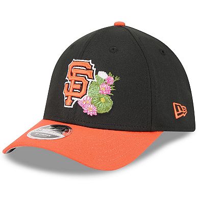 Men's New Era Black/Orange San Francisco Giants 2026 Spring Training M-Crown 39THIRTY Flex Hat