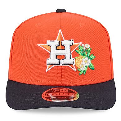 Men's New Era Orange/Navy Houston Astros 2026 Spring Training 9SEVENTY Adjustable Hat