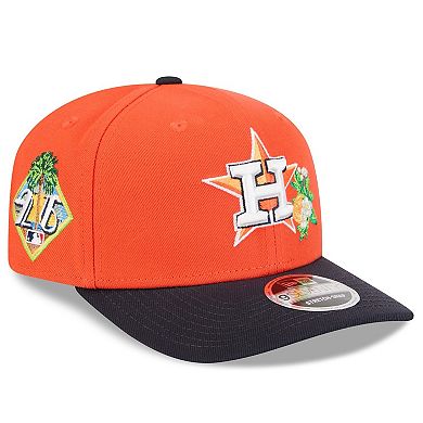 Men's New Era Orange/Navy Houston Astros 2026 Spring Training 9SEVENTY Adjustable Hat