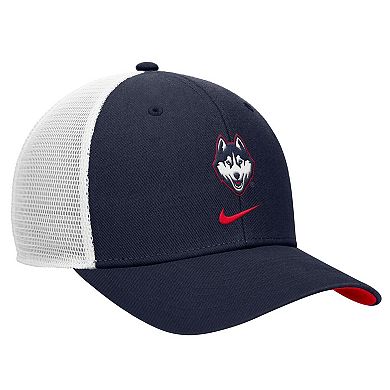 Men's Nike Navy UConn Huskies Rise Trucker Adjustable Hat