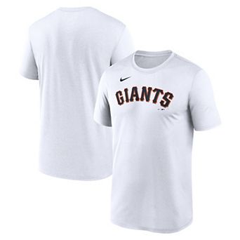 Men's Nike White San Francisco Giants New Legend Wordmark Dri-FIT T-Shirt
