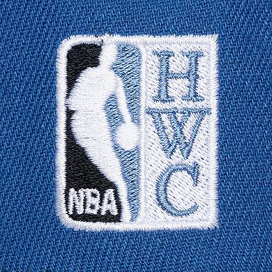 Men's Mitchell & Ness Blue Minnesota Timberwolves Hardwood Classics Legendary Away Pro-Pinch Adjustable Hat