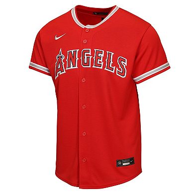 Youth Nike Mike Trout Red Los Angeles Angels Alternate Replica Jersey